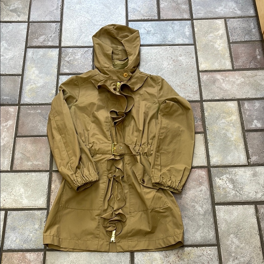 Tory Burch Silk Collection Trenchcoat